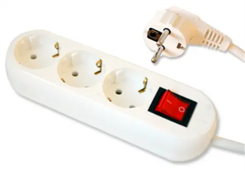 Prelungitor OEM PS-3X2S, 3 prize, 2 m (Alb)