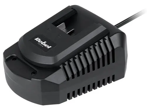 Incarcator acumulatori Rebel RB-2001-CH, 20 V, 4 Ah (Negru)