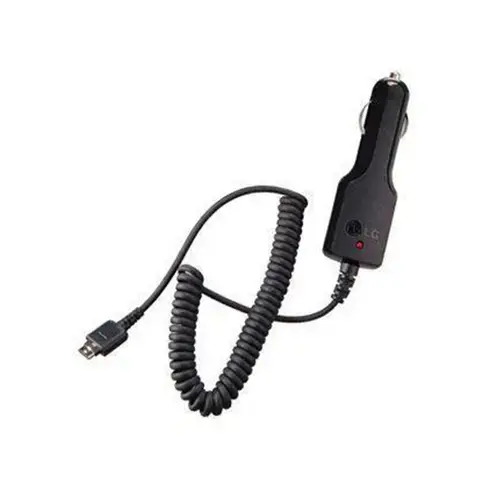 Incarcator auto pentru telefon LG CLA-200/KG800, Negru
