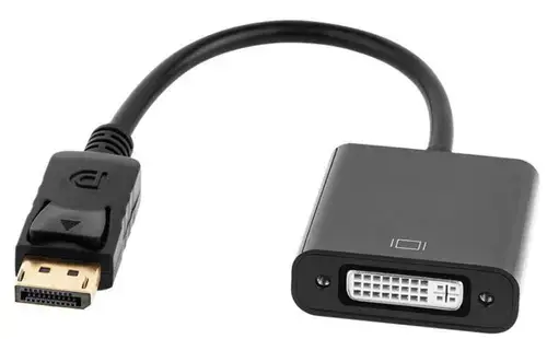 Adaptor OEM KOM0981, DisplayPort - DVI (24+5) Mama (Negru)