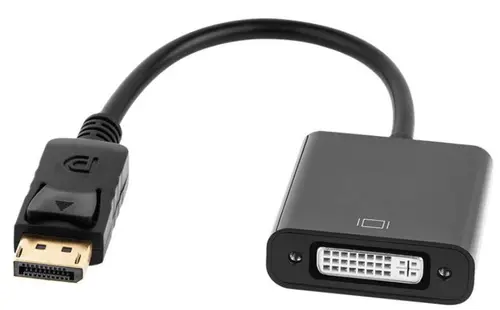Adaptor OEM KOM0981, DisplayPort - DVI (24+5) Mama (Negru)