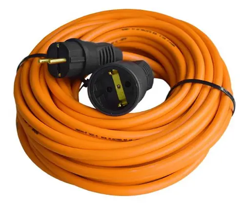 Prelungitor OEM PS15-1X30, 1 priza, 30 m (Portocaliu)