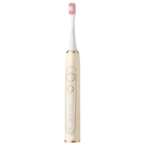 Periuta Electrica Sonica Sencor S-SOC4211GD, 4 programe, 40.000 vibratii/min, IPX7 (Bej)