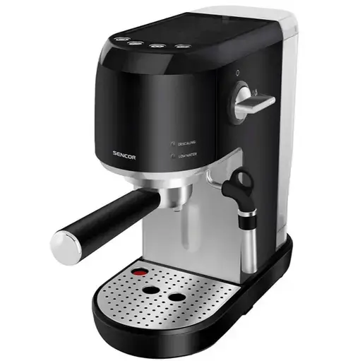 Espressor automat Sencor SES4700BK, 1400 W, 20 Bari, 1.5 L (Negru/Argintiu)