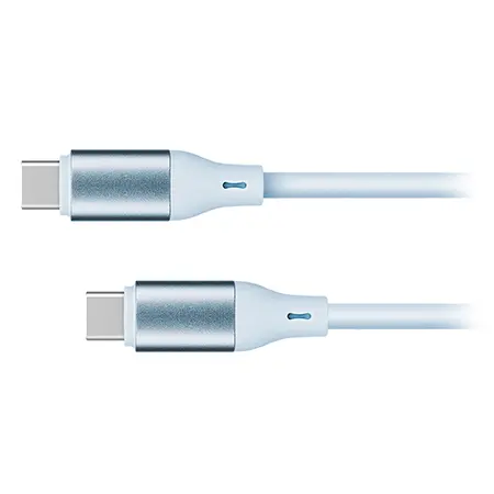 Cablu de date KRUGER&MATZ BASIC, USB-C - USB-C, 1m (Albastru)