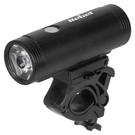Lanterna bicicleta Rebel URZ0948, 10W (Negru)