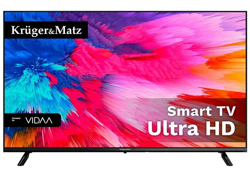 Televizor LED Kruger&Matz 127 cm (50inch) KM0250UHD-V, Ultra HD 4K, Smart TV, WiFi, CI+
