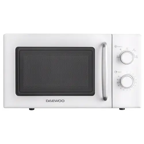 Cuptor cu microunde Daewoo D-6S20W-2, 700 W, 20 l, Oprire automata, Temporizator, 5 trepte putere (Alb)