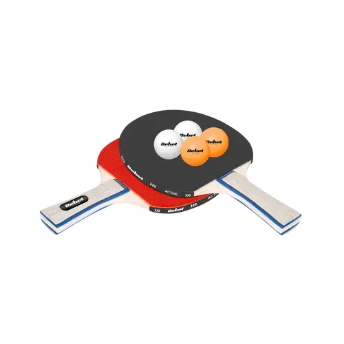 Set Ping Pong Rebel RBA-4000, Lemn, Standard (Rosu/Negru)