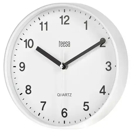 Ceas de perete Teesa TSA0038, 20 cm (Alb)