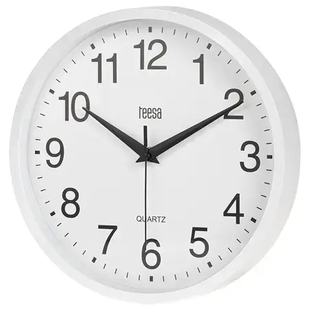 Ceas de perete Teesa TSA0037, 25 cm (Alb)