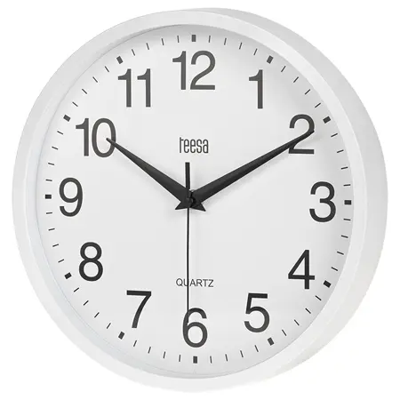 Ceas de perete Teesa TSA0037, 25 cm (Alb)