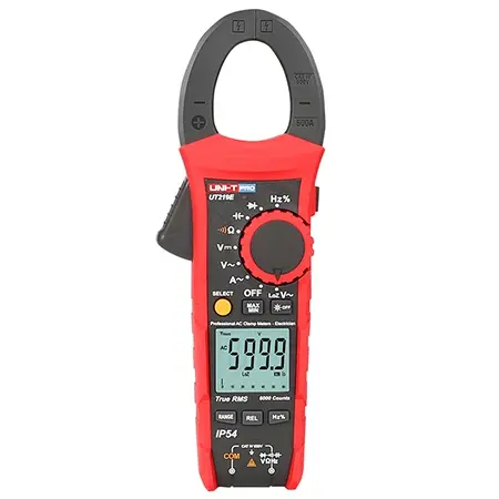 Clampmetru UNI-T PRO UT219E, 600V/600A, Display LCD cu iluminare din spate