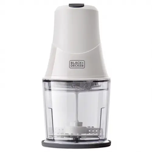 Blender tocator BLACK+DECKER BXCH260E, 260 W, Bol 0.5 l (Alb)