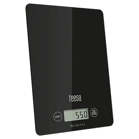 Cantar de bucatarie Tessa TSA0804-B (Negru)
