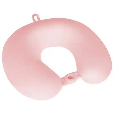 Perna calatorie Rebel Active RBA-5002-PK, Spuma cu memorie (Roz)