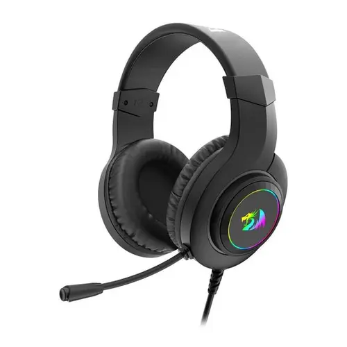 Casti Gaming Redragon Hylas, iluminare RGB, Wired (Negru)