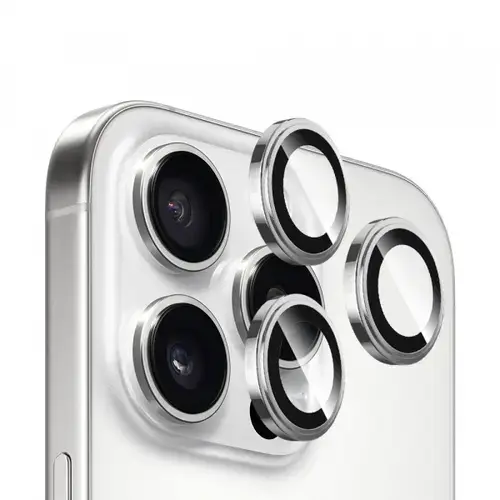 Folie de protectie Camera Spate Blueo Sapphire Crystal pentru Apple iPhone 16 Pro Max / 16 Pro, Sticla Securizata