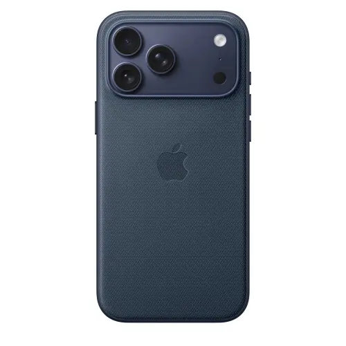 Husa Protectie Spate Apple MGF94ZM/A pentru iPhone 17 Pro Max, TechWoven Case, MagSafe (Albastru)