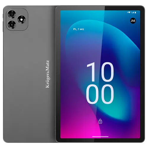 Tableta Kruger&Matz KM1078S, Procesor MediaTek MT8781V/CA Octa-Core, Ecran IPS 10.95inch, 8GB RAM, 256GB Flash, Wi-Fi, Bluetooth, Android (Gri)