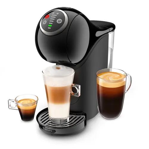 Espressor cu capsule semi-automat Krups Genio 2 KP3408, 1500 W, Rezervor 0.8 l, 15 bar (Negru)