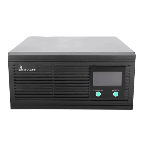 UPS Extralink EX.31148, 2000VA/1600W, Inverter, Pure Sine Wave 24VDC, Display LCD (Negru)