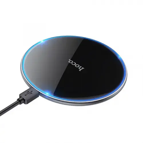 Incarcator Retea Wireless HOCO CW6 Pro, 15W, 1.67A (Negru)