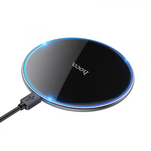 Incarcator Retea Wireless HOCO CW6 Pro, 15W, 1.67A (Negru)
