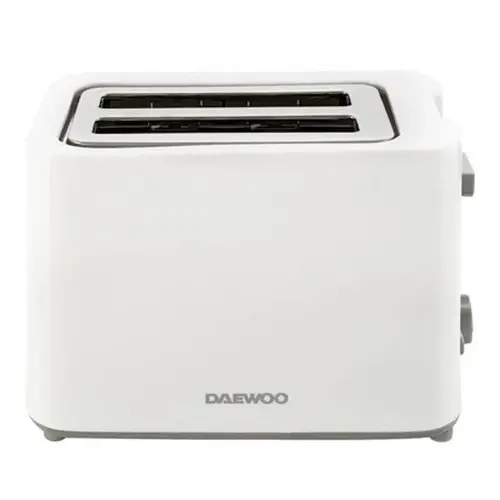 Prajitor de Paine Daewoo DBT40W, 6 trepte de rumenire, 2 felii, 750W (Alb)