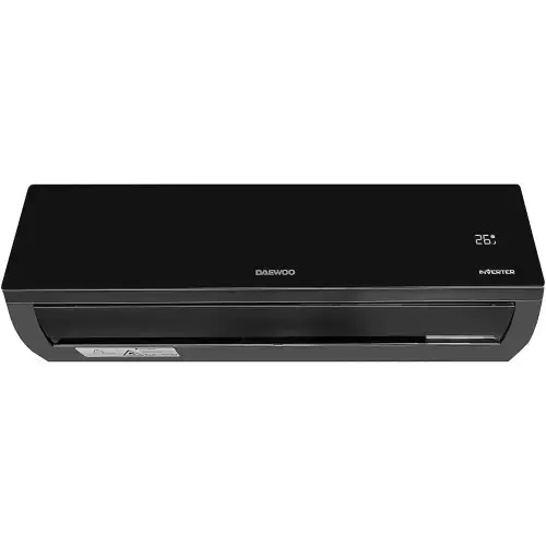 Aparat de aer conditionat Daewoo DAC-18CHSDB-NK, 18000 BTU, WI-FI, Clasa A++/A+++, Filtre cu ioni de argint, Eco Mode, iFeel (Negru)