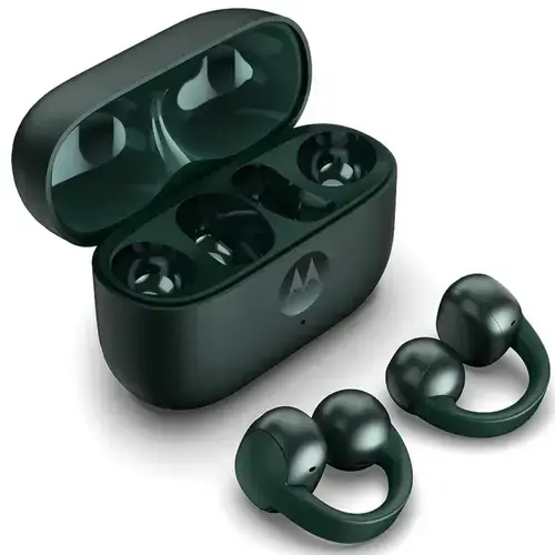 Casti True Wireless In-Ear Motorola Moto Buds Loop PG38C07165, Bluetooth, Microfon Dual cu CrystaTalk AI (Verde)