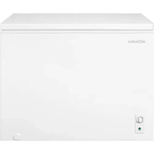 Lada frigorifica Nobeltek NCF-295E, 293 l, Clasa E, Control mecanic, Termostat reglabil, Iluminare LED (Alb)