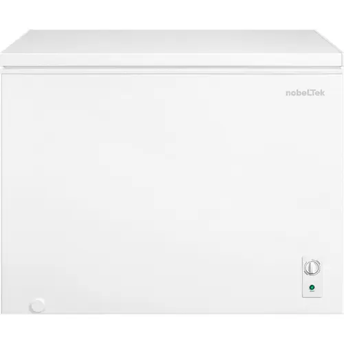 Lada frigorifica Nobeltek NCF-295E, 293 l, Clasa E, Control mecanic, Termostat reglabil, Iluminare LED (Alb)