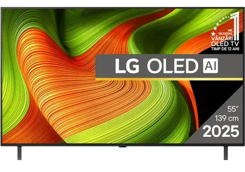 Televizor OLED LG 139 cm (55inch) OLED55B53LA, Ultra HD 4K, Smart TV, WiFi, CI+