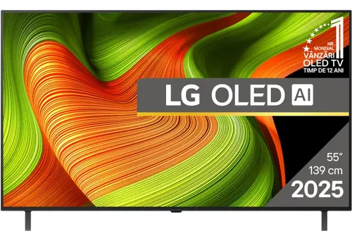 Televizor OLED LG 139 cm (55inch) OLED55B53LA, Ultra HD 4K, Smart TV, WiFi, CI+