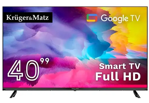 Televizor LED Kruger&Matz 101 cm (40inch) KM0240FHD-G, Full HD (1920 x 1080), Smart TV, WiFi, CI+