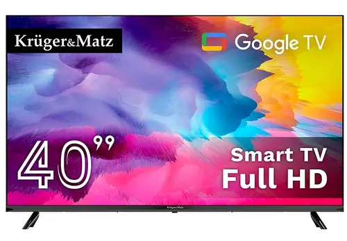 Televizor LED Kruger&Matz 101 cm (40inch) KM0240FHD-G, Full HD (1920 x 1080), Smart TV, WiFi, CI+
