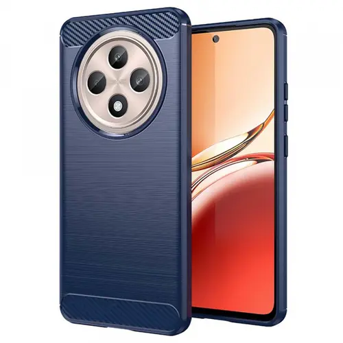Husa pentru Oppo Reno12 FS 5G / Reno12 FS 4G / Reno12 F 4G / Reno12 F, Techsuit, Carbon