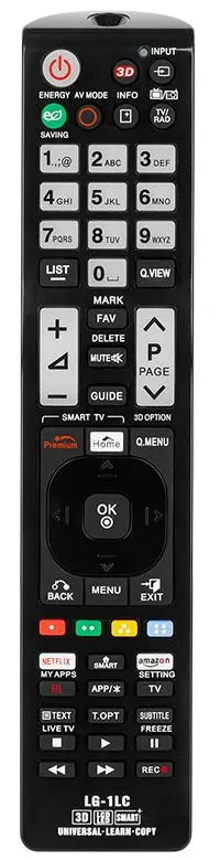 Telecomanda televizor universala LG PIL1041 (negru)