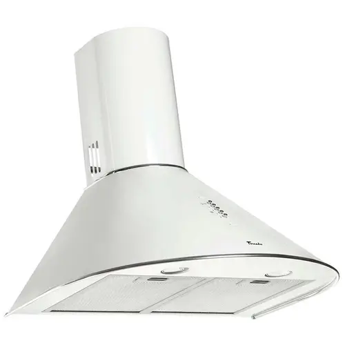 Hota tip Cupola Tornado Violla 750 (50) LED, 1 motor Turbo, latime 50 cm, 3 viteze, absorbtie 750 m3/ora, filtru anti-grasimi aluminiu 5 straturi (Alb)