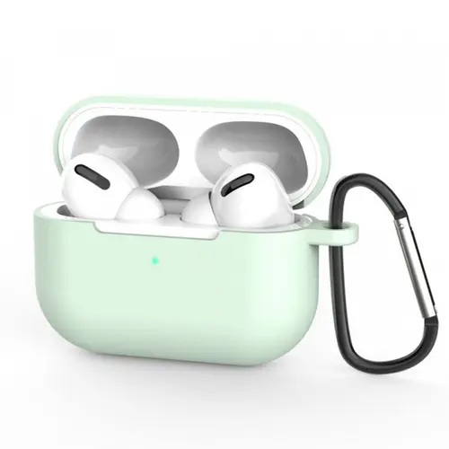 Husa Casti Techsuit Silicone Case pentru Apple AirPods Pro 3 (Verde Deschis)