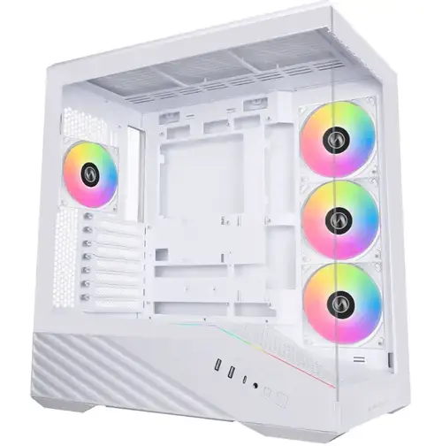 Carcasa Lian Li VECTOR V100, Fara sursa, Middle Tower (Alb)