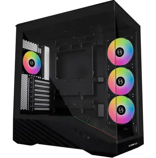 Carcasa Lian Li VECTOR V100, Fara sursa, Middle Tower (Negru)