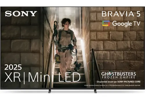 Televizor MiniLED Sony 165 cm (65inch) K65XR55, Ultra HD 4K, Smart TV, WiFi, CI+