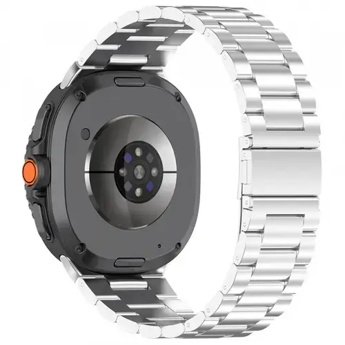 Curea Techsuit W010 pentru Samsung Galaxy Watch 8 Classic / Watch8 44mm / Watch 8 40mm, Argintiu