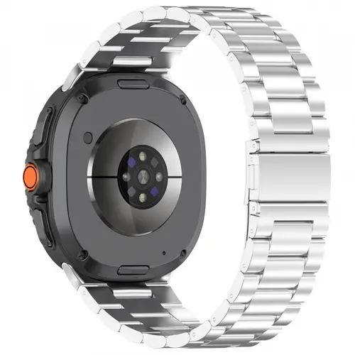 Curea Techsuit W010 pentru Samsung Galaxy Watch 8 Classic / Watch8 44mm / Watch 8 40mm, Argintiu