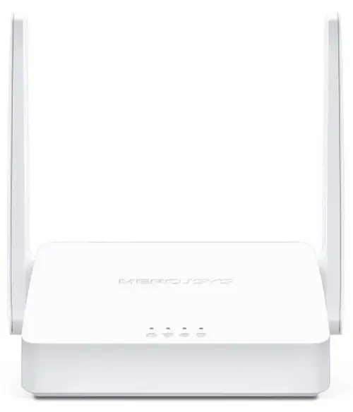 Router Wireless Mercusys MW302R, 300 Mbps, 2 Antene externe (Alb)