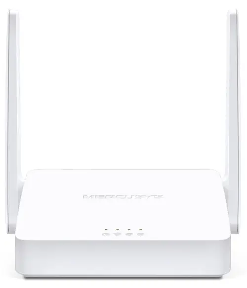 Router Wireless Mercusys MW302R, 300 Mbps, 2 Antene externe (Alb)