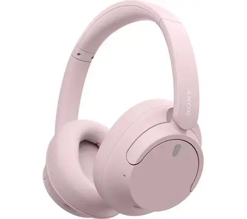 Casti Stereo Wireless Sony WH-CH720NP, Noise Cancelling, Bluetooth, Microfon, Quick Charge, Autonomie 35 ore (Roz)