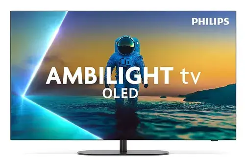 Televizor OLED Philips 122 cm (48inch) 48OLED820/12, Ultra HD 4K, Smart TV, WiFi